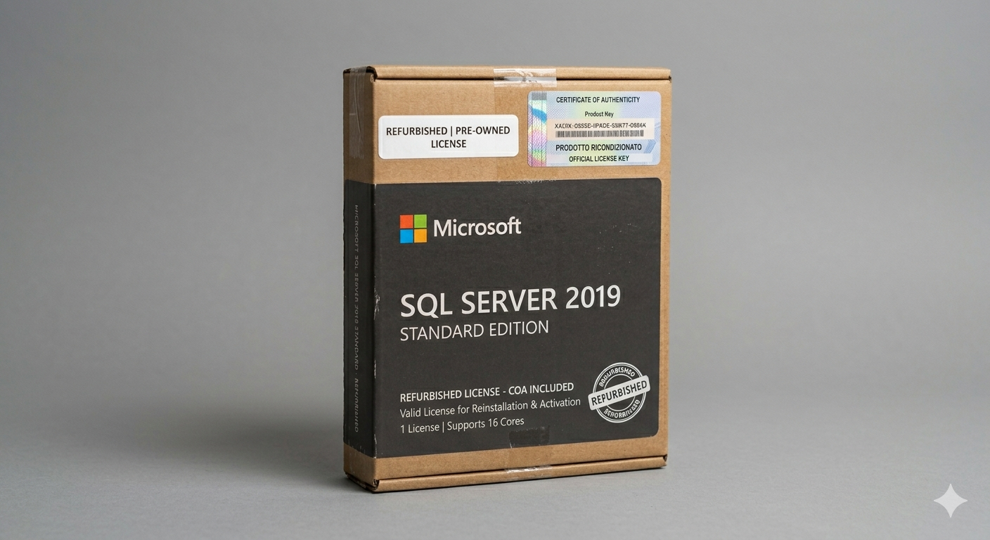 Licenza Microsoft SQL Server 2019 Refurbished Allware
