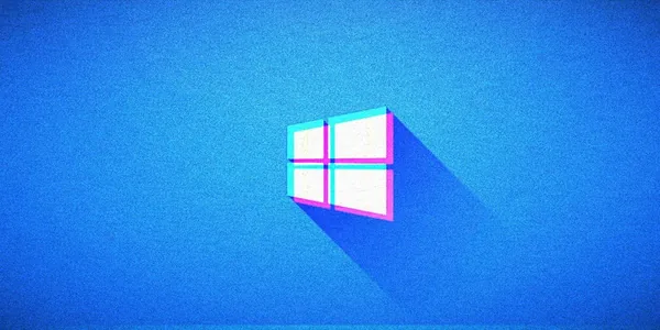Logo Windows su sfondo blu, immagine rappresentativa per servizi Microsoft in azienda
